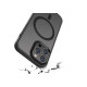 Чехол Metal Buttons with MagSafe Colorful для iPhone 12 Pro Max /black/